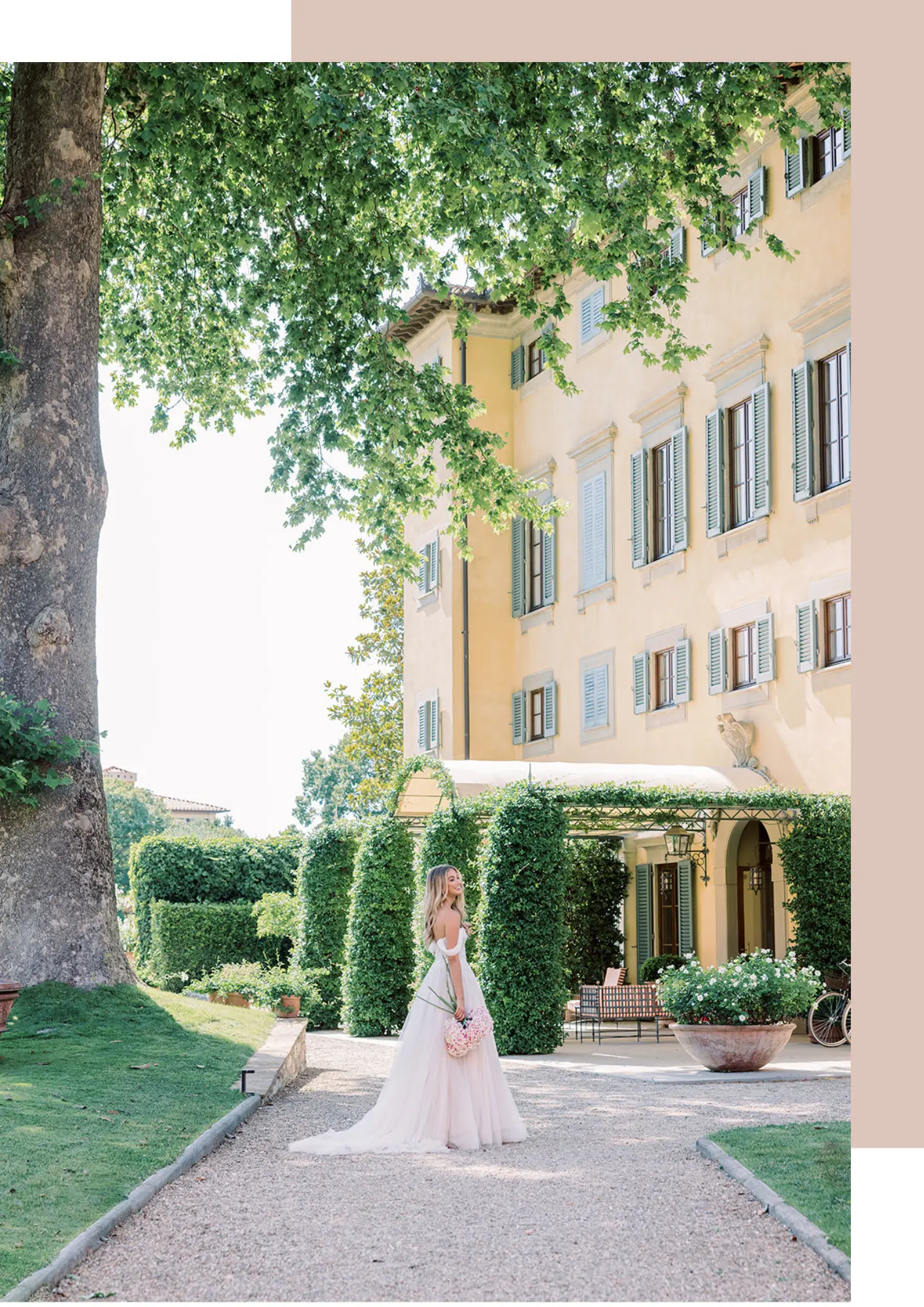 Luxury wedding venue in Italy, Villa La Massa
